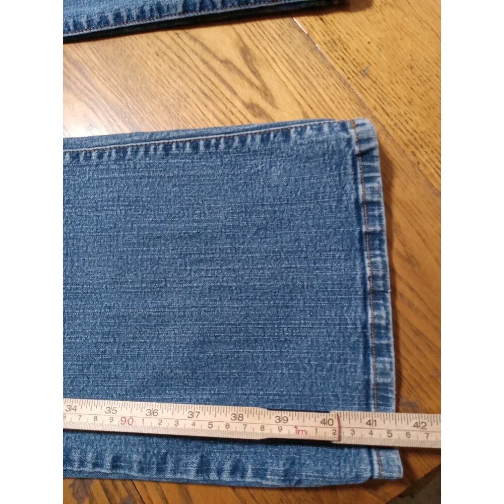NYDJ Jeans 10 Womens BLUE BOOTCUT Preowned Summer Winter Casual Work Used Chic - Picture 4 of 10